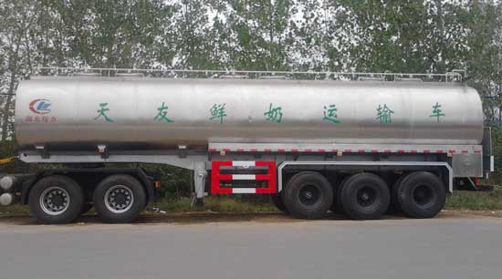 30吨鲜奶运输半挂车