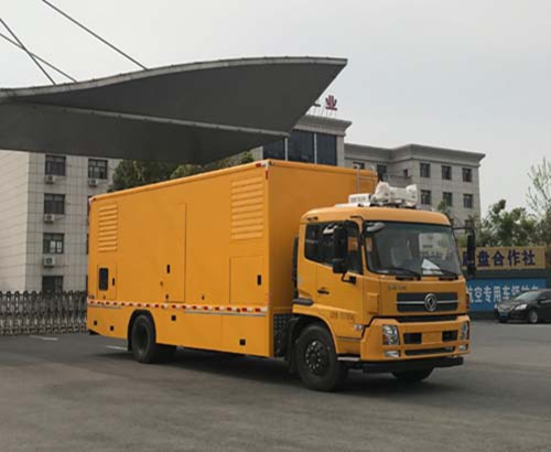 国六东风天锦100-300KW应急电源车